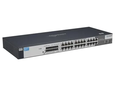 J9078-69001 - HP Procurve 1400-24G 24-Ports 24 x 10/100/1000Base-T LAN 2 x SFP (Mini-GBIC) Unmanaged Gigabit Ethernet Switch