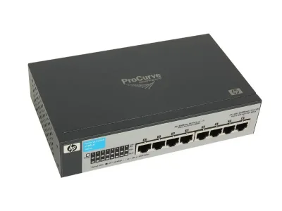 J9079AN - HP ProCurve Switch 1700-8, 7-Ports 10/100Base-TX + 1-Ports 10/100/1000Base-T Layer-2 Managed Switch