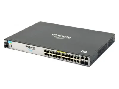J9087-61101 - HP ProCurve Switch 2610-24-PWR 24-Ports 10/100Base-TX PoE + 2 x 10/100/1000Base-T Ports + 2 x SFP (miniGBIC) Slots Layer 2 Managed Switch