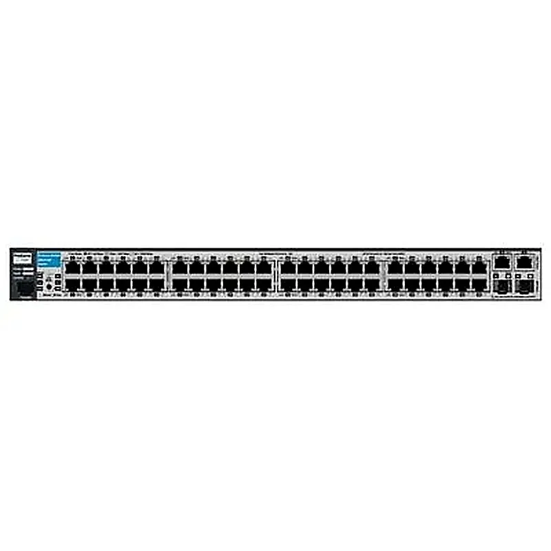 HP J9088-60001 ProCurve 2610 Series 2610-48 48 x RJ-45 Ports 10/100Base-TX + 2 x RJ-45 GE Ports + 2 x SFP (miniGBIC) Ports Layer 2 Managed Rack-mountable Stackable Fast Ethernet Network Switch. In Sto