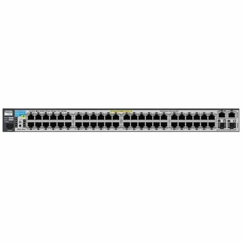 HP J9089AZ ProCurve 2610 Series 2610-48-PWR 48 x RJ-45 Ports PoE 10/100Base-TX + 2 x GE RJ-45 Ports + 2 x SFP (mini-GBIC) Ports Layer 2 Managed Rack-mountable Fast Ethernet Network Switch