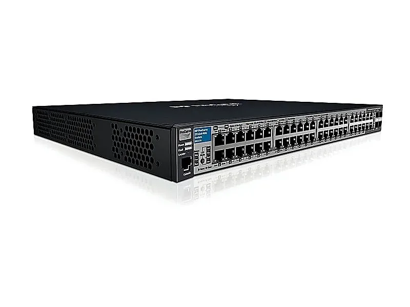 HP J9147-69001 ProCurve 29910 al Series 2910al-48G 44 x RJ-45 Ports 10/100/1000Base-T + 4 x Dual Personality RJ-45/SFP (mini-GBIC) Ports Layer 3 Managed Rack-mountable Stackable Gigabit Ethernet Netwo