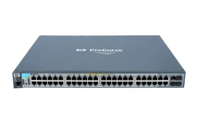 HP J9148A#ACC ProCurve 2910AL-48G-PoE+ 48-Ports 48 x 10/100/1000Base-T PoE with 4x Shared SFP Managed Rack-mountable Switch