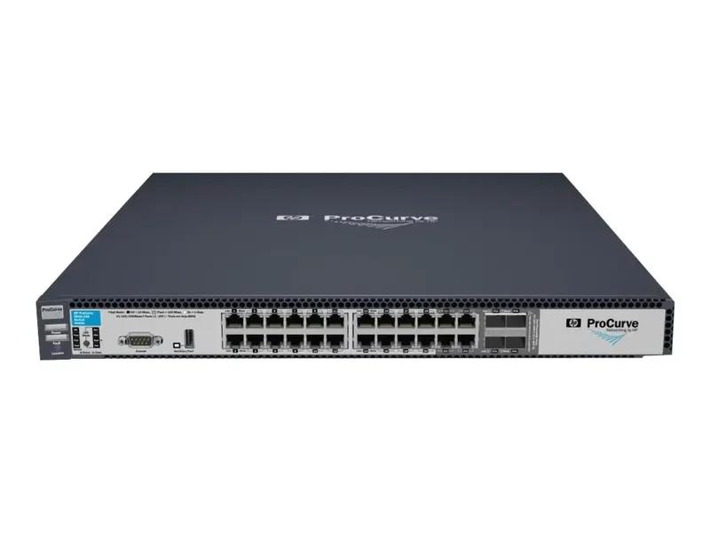 J9263AN - HP ProCurve 6600-24G 24 x Ports 10/100/1000Base-T Gigabit + 4 x SFP (miniGBIC) Ports Layer 4 Managed Switch