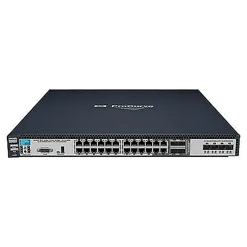 HP J9264-60001 ProCurve 6600 series 6600-24G-4XG 24 x Ports 10/100/1000Base-T + 4 x SFP (miniGBIC) Ports + 4 x SFP+ Layer 4 Managed Gigabit Ethernet Network Switch