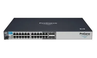 J9279AZ - HP ProCurve 2510G-24, 24-Ports 10/100/1000Base-T + 4-Ports SFP (mini-GBIC) Slots Layer 2 Managed Switch