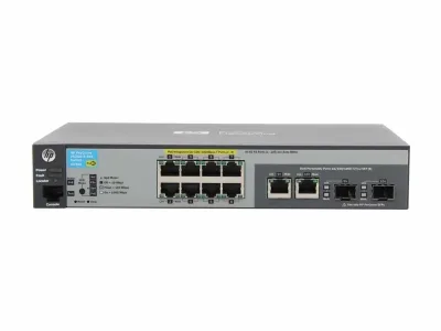 J9298AN - HP ProCurve 2520-8G-PoE 8-Ports 10/100/1000Base-TX LAN, 2 x 10/100/1000Base-T, 2 x SFP (mini-GBIC) Shared Managed Ethernet Switch