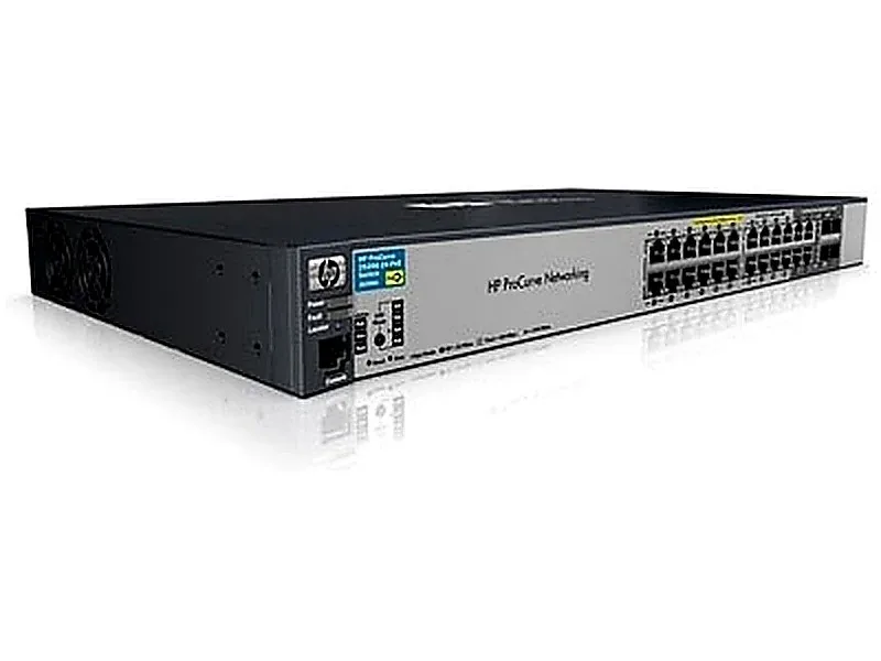 HP J9299AX ProCurve E2520-24G-PoE 20xPorts PoE 1000Base-T + 4xDual Personality SFP (mini-GBIC) Ports Layer2 Managed Gigabit Ethernet Switch