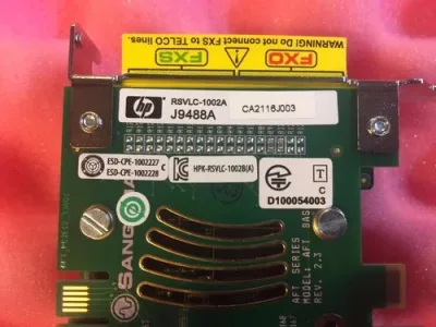 J9488A - HP / Sangoma Dual Port T1/E1 RJ-45 Telephony Card