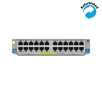 HP J9534A#ABA ProCurve 24-Ports 10/100/1000Base-T PoE LAN Gigabit Ethernet PoE+ V2 Zl Module