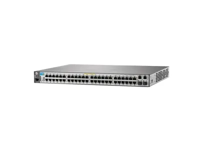 J9627-61001 - HP ProCurve E2620-48-PoE+ 48 x Ports 10/100/1000Base-T + 2 x SFP (mini-GBIC) Layer-3 Managed Gigabit Ethernet Network switch