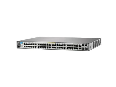 J9627-61002 - HP ProCurve E2620-48-PoE+ 48 x Ports 10/100/1000Base-T + 2 x SFP (mini-GBIC) Layer-3 Managed Gigabit Ethernet Network switch