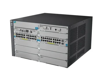 J9640A - HP 8206 zl 48 x Ports 10/100/1000Base-T + 2 x SFP + 6 x Expansion Slot Layer-4 Managed Gigabit Ethernet Network Switch Chassis