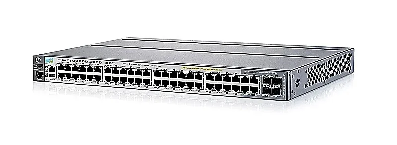 HP J9729-80099 Aruba 2920 Series 2920-48G PoE+ 44 x RJ-45 Ports PoE+ 10/100/1000Base-T + 4 x RJ-45 dual-personality Ports PoE+ Layer 3 Managed Rack-mountable Stackable Gigabit Ethernet Network Switch