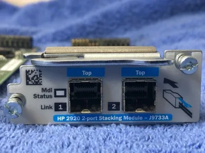 HP J9733A#ABA 2920 2-Port Stacking Module