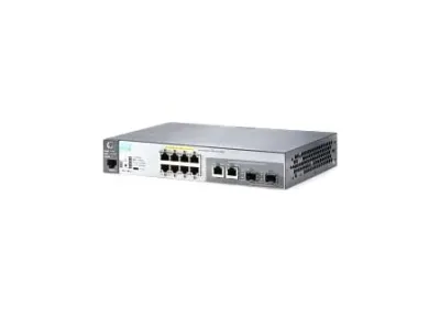 J9777A - Aruba 2530-8G 8 x Ports 10/100/1000Base-T + 2 x SFP Combo Layer-2 Managed Gigabit Ethernet Network Switch