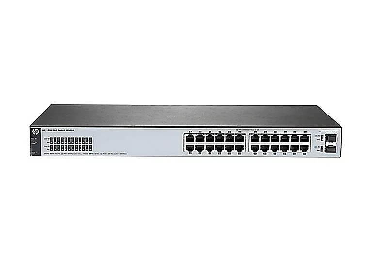 HPE J9980-60001 HP J9980-60001 OfficeConnect 1820 Series 1820-24G 24xRJ-45 Ports 10/100/1000Base-T + 2xSFP Ports Layer2 Managed Gigabit Ethernet Switch. In Stock