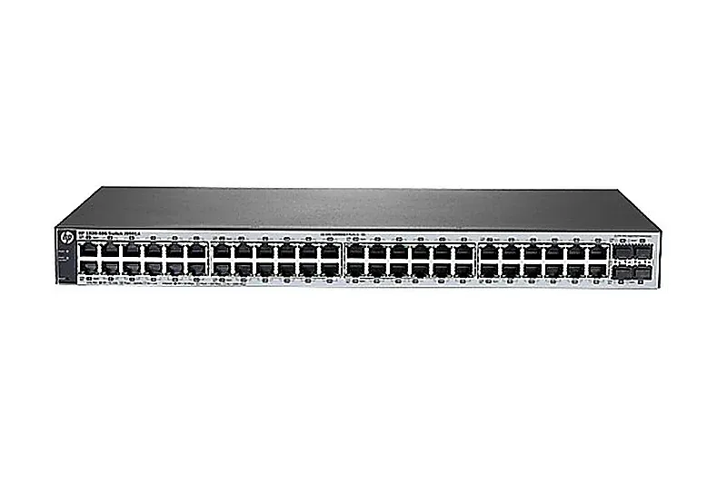 HPE J9981-60001 HP J9981-60001 OfficeConnect 1820 Series 1820-48G 48xRJ-45 Ports 10/100/1000Base-T + 4xSFP Ports Layer2 Managed Gigabit Ethernet Switch. In Stock