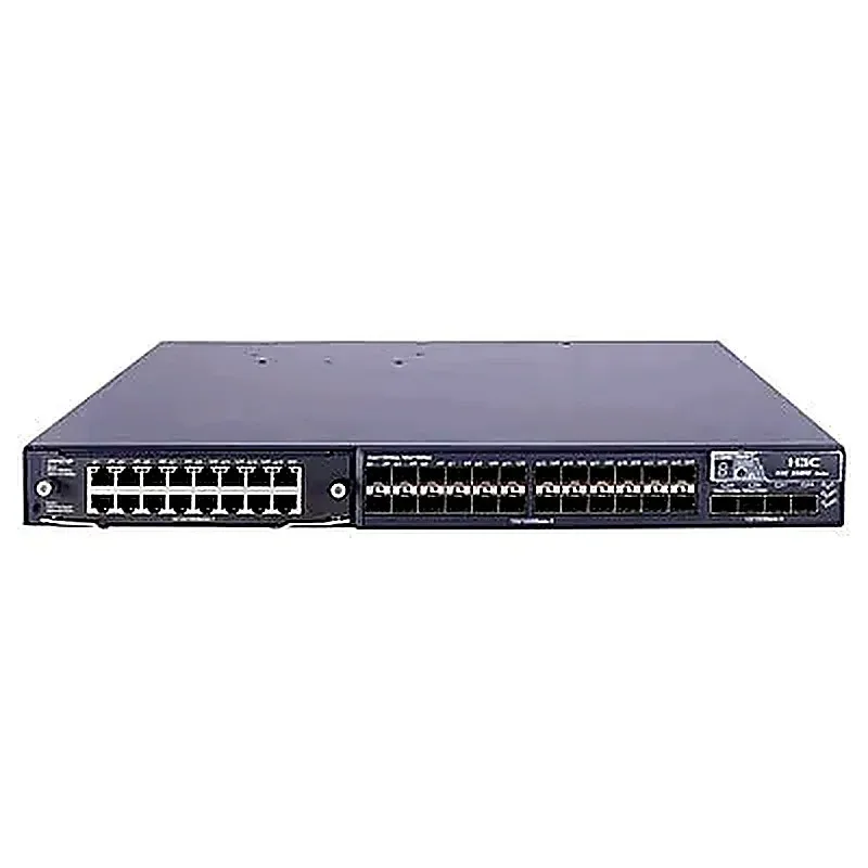 HP JC103-61001 FlexFabric 5800 Series 5800-24G 24 x Ports SFP 1000Base-X + 4 x SFP+ Layer 3 Managed Gigabit Ethernet Network Switch