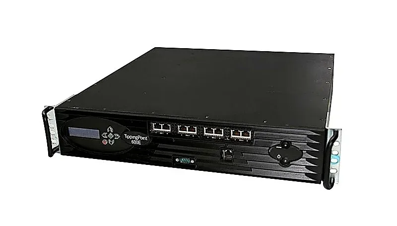 HP JC360-61002 Tipping Point S600E Quad-Ports Ethernet 2U Rack-Mountable Security Appliance Network Switch