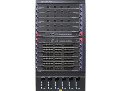 JC748A - HP FlexNetwork 10512 Switch Chassis