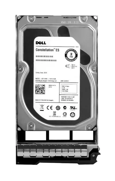 JCD4T - Dell 2TB 7200RPM SATA 6Gb/s 2.5-inchHard Drive