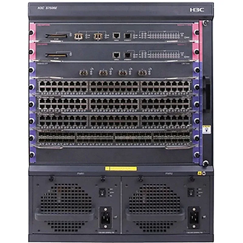 HPE JD239BC HP JD239BC FlexNetwork 7500 Series 7506 6 x I/O Module Slots Rack-mountable Layer 3 Managed Network Switch Chassis
