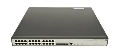 JE007AS - HP ProCurve 1910-24G-PoE (365W) 24-Ports 10/100/1000Base-T PoE + 4-Ports SFP (mini-GBIC) Slots Layer 3 Managed Switch