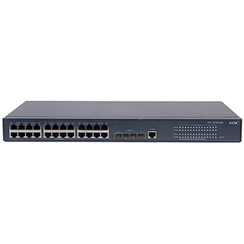 HPE JE074-61101 HP JE074-61101 FlexNetwork 5120 Series 5120-24G 24 x RJ-45 Ports 10/100/1000Base-T + 4 x SFP Ports Layer 3 Managed Rack-mountable Stackable Gigabit Ethernet Network SI Switch. In Stock