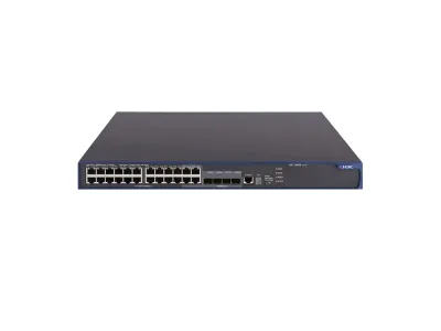 JE109A - HP ProCurve E5500-24-SFP EI 24 x Ports 10/100/1000Base-T + 2 x SFP (Mini-GBIC) Layer-4 Managed Stackable Gigabit Ethernet Network Switch