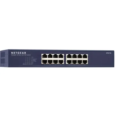 JFS516 - Netgear ProSafe Fast Ethernet Switch 16 x 10/100Base-TX LAN Ethernet Switch