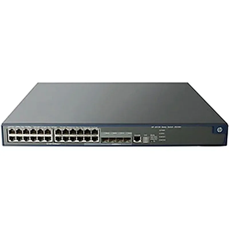 HP JG236-61101-B 5120 Series 5120-24G-PoE+ 24 x RJ-45 Ports PoE+ 10/100/1000Base-T + 4 x Shared SFP Ports Layer 3 Managed 1U Rack-mountable Gigabit Ethernet Network EI Switch