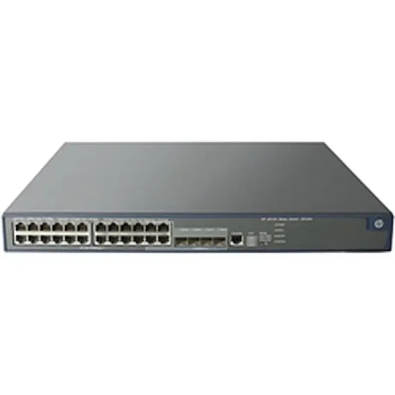HP JG236-61201 5120 Series 5120-24G-PoE+ 24 x RJ-45 Ports PoE+ 10/100/1000Base-T + 4 x Shared SFP Ports Layer 3 Managed 1U Rack-mountable Gigabit Ethernet Network EI Switch