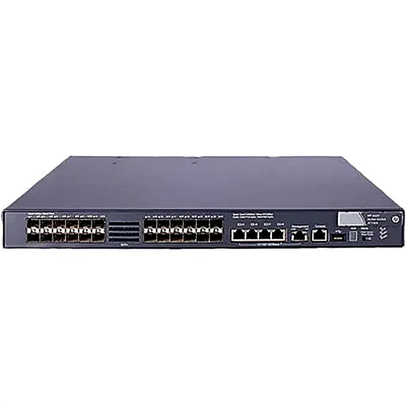 HP JG243B FlexFabric 5820X-24XG-SFP+ 24 x SFP+ Ports 10GBase-T + 4 x GBE Ports Layer 3 Managed Rack-mountable Gigabit Ethernet Network Switch. In Stock
