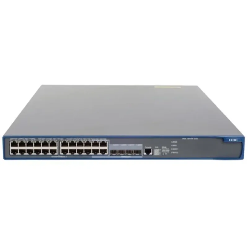 HPE JG247-61001 HP JG247-61001 5120 Series 5120-24G-PoE+ 24 x RJ-45 Ports PoE+ 10/100/1000Base-T + 4 x Shared SFP Ports Layer 3 Managed 1U Rack-mountable Gigabit Ethernet Network EI Switch