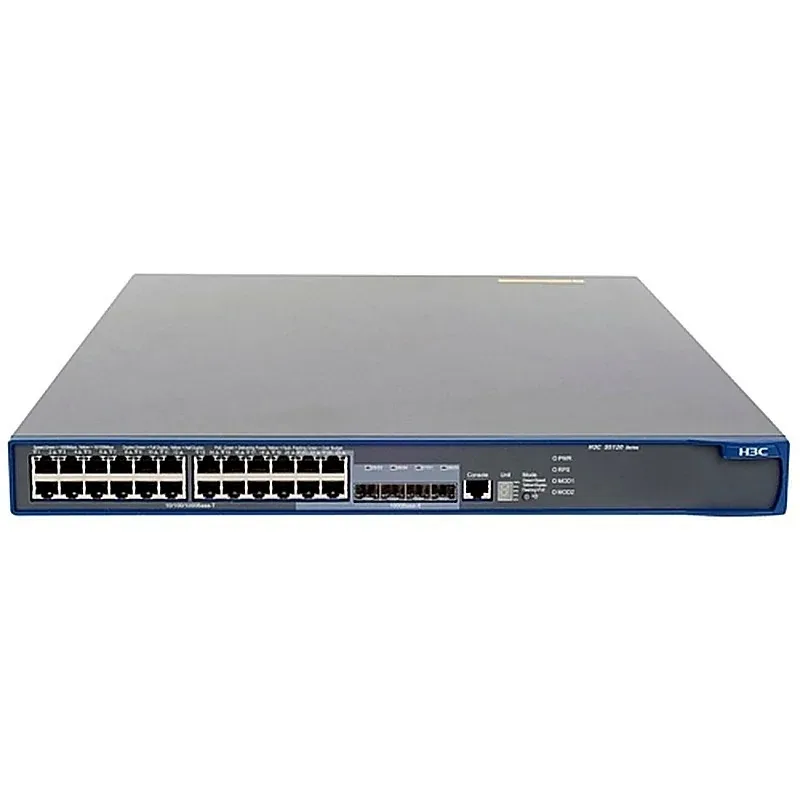 HPE JG247AR HP JG247AR 5120 Series 5120-24G-PoE+ 24 x RJ-45 Ports PoE+ 10/100/1000Base-T + 4 x Shared SFP Ports Layer 3 Managed 1U Rack-mountable Gigabit Ethernet Network EI Switch. In Stock