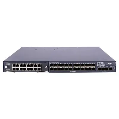 JG256A - HPE FlexFabric 5800-24G 24 x Ports 10/100/1000Base-T + 4 x SFP Layer-3 Managed Gigabit Ethernet Network Switch