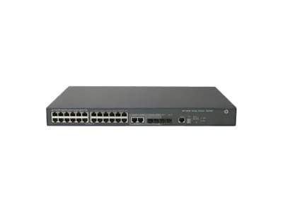 JG299B - HP FlexNetwork 3600-24 v2 EI 24 x Ports 10/100Base-TX + 4 x SFP Layer-3 Managed Fast Ethernet Network Switch