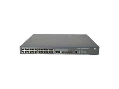 JG301A - HP FlexNetwork 3600 PoE+ 24 x Ports 10/100Base-TX + 4 x SFP (mini-GBIC) + 2 x Shared Layer-3 Managed Gigabit Ethernet Network Switch