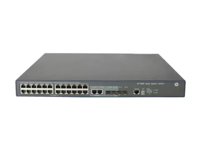 JG301C - HP FlexNetwork 3600 PoE+ 24 x Ports 10/100Base-TX + 4 x SFP (mini-GBIC) + 2 x Shared Layer-3 Managed Gigabit Ethernet Network Switch