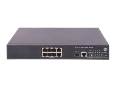 JG310B - HPE FlexNetwork 5120 8G PoE+ 8 x Ports 10/100/1000Base-T + 1 x SFP Layer-2 Managed Gigabit Ethernet Network Switch