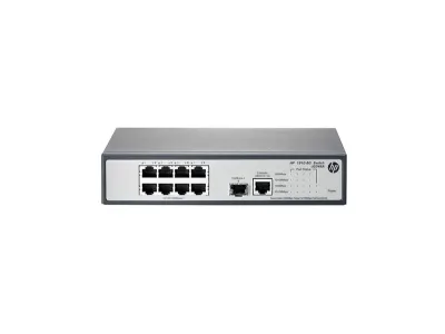 JG348A - HP ProCurve 1910-8G 8-Ports 10/100/1000Base-T + 1-Ports SFP (mini-GBIC) Slots Layer 3 Managed Switch