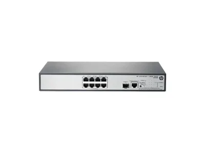 JG350-61001 - HP ProCurve 1910-8G-PoE+ (180W) 8-Ports 10/100/1000Base-T PoE+ + 1-Ports SFP (mini-GBIC) Slots Layer 3 Managed Switch