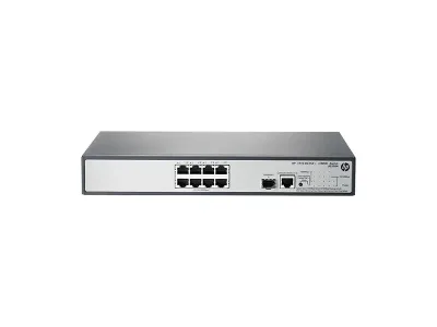 JG350-61101 - HP ProCurve 1910-8G-PoE+ (180W) 8-Ports 10/100/1000Base-T PoE+ + 1-Ports SFP (mini-GBIC) Slots Layer 3 Managed Switch