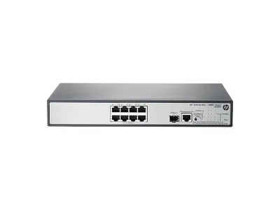 JG350AS - HP ProCurve 1910-8G-PoE+ (180W) 8-Ports 10/100/1000Base-T PoE+ + 1-Ports SFP (mini-GBIC) Slots Layer 3 Managed Switch