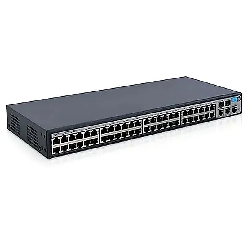 HPE JG540-61002 OfficeConnect 1910 Series 1910-48 48 x Ports 10/100Base-T + 2 x SFP Ports + 2 x GBE Ports Layer 3 Managed Fast Ethernet Network Switch