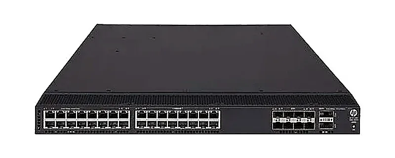 HPE JG898-61101 HP JG898-61101 FlexFabric 5700 Series 5700-32XGT-8XG-2QSFP+ 32 x RJ-45 Ports 10GBase-T + 8 x SFP+ Fixed Fiber Ports + 2 x QSFP+ Ports Layer 3 Managed Rack-mountable Gigabit Ethernet Ne