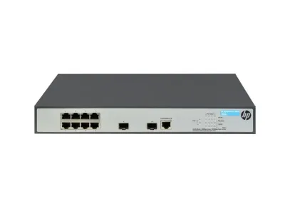 JG922A - HP OfficeConnect 1920-8G-PoE+ 8 x Ports 10/100/1000Base-T + 2 x SFP Layer-3 Managed Gigabit Ethernet Network Switch