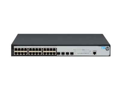 JG924-61001 - HP 1920-24G 24 x Ports 10/100/1000Base-T + 4 x SFP Layer-3 Managed Gigabit Ethernet Network Switch