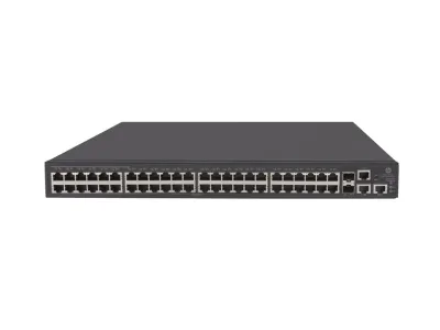 JG963-61001 - HP OfficeConnect 1950-48G-2XGT-PoE+ 48 x Ports 10/100/1000Base-T 2 x SFP+ Layer-3 Managed Stackable Gigabit Ethernet Network Switch